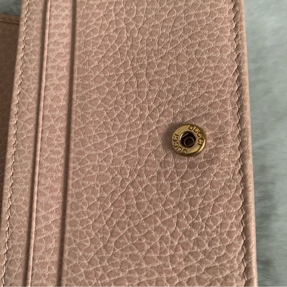 Gucci Marmont Compact Leather GG Bow Wallet w Box and Dust Bag - Picture 9 of 14